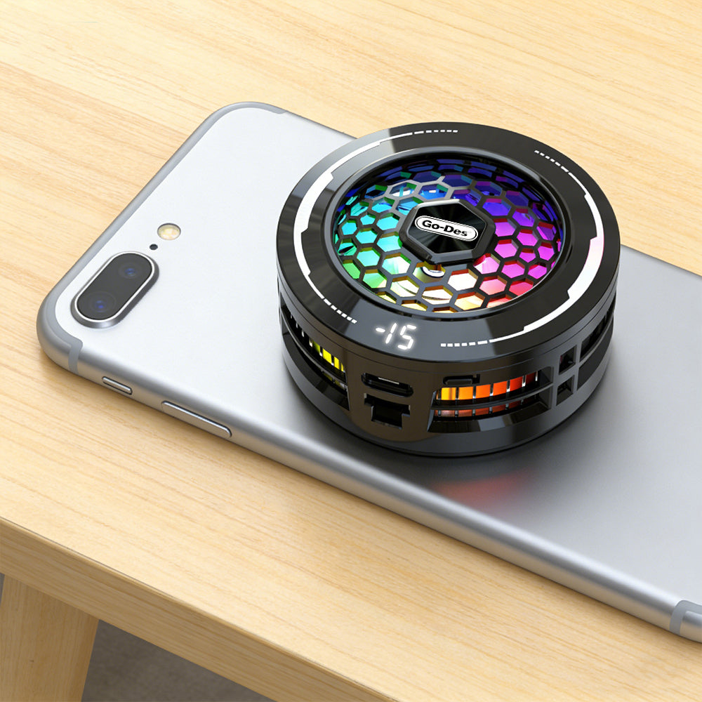 Go Des GD-PC010 Yapay Zeka Destekli Magnetik Telefon Soğutucu Fan