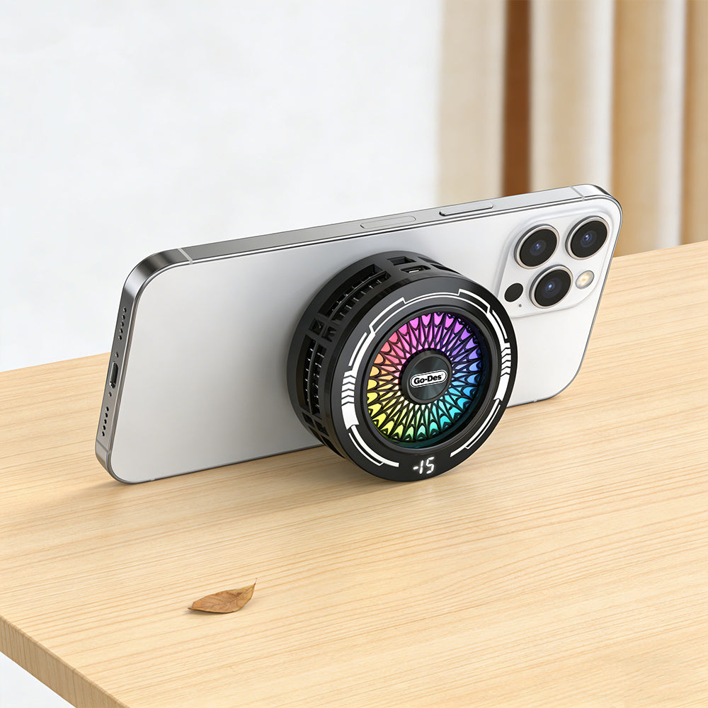 Go Des GD-PC012 Yapay Zeka Destekli Magnetik Telefon Soğutucu Fan