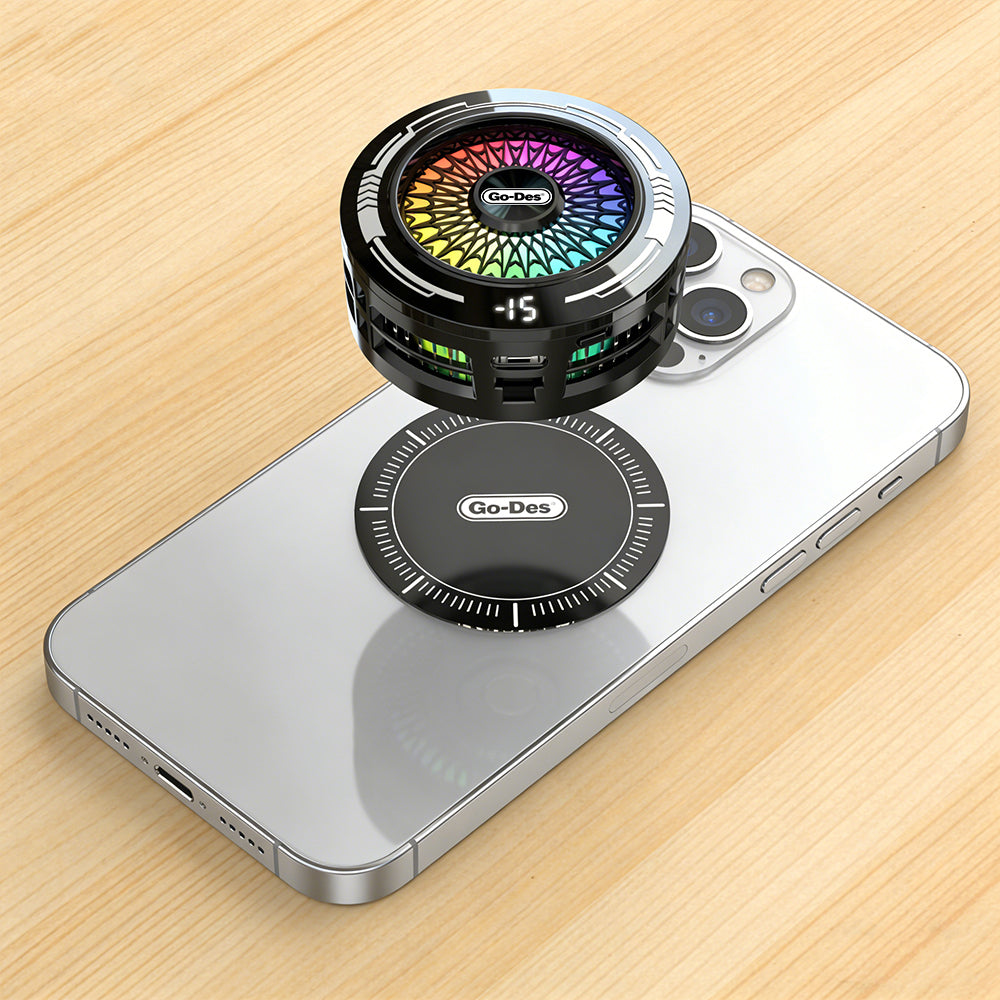 Go Des GD-PC012 Yapay Zeka Destekli Magnetik Telefon Soğutucu Fan
