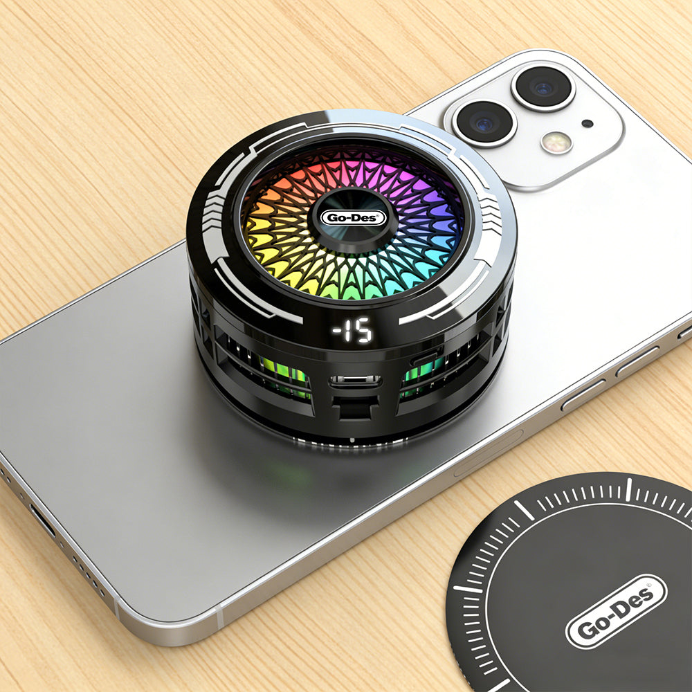 Go Des GD-PC012 Yapay Zeka Destekli Magnetik Telefon Soğutucu Fan
