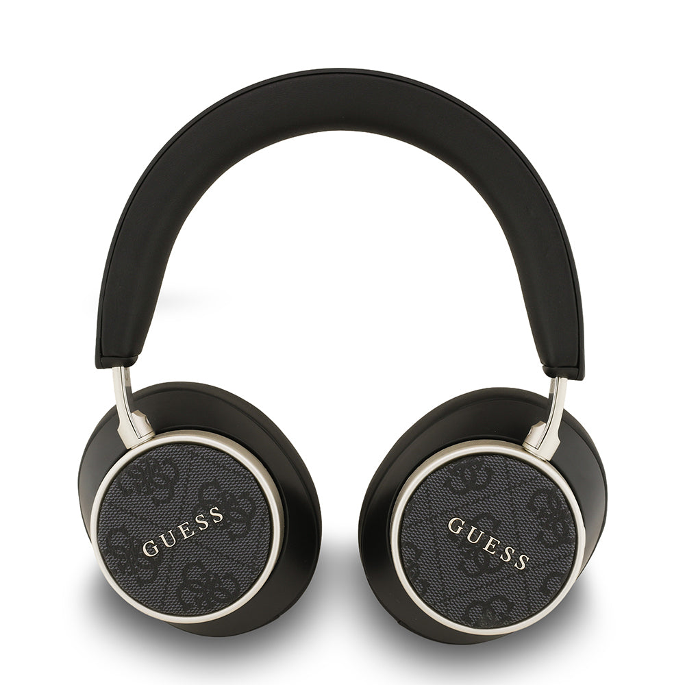 Guess Orjinal Lisanslı Ayarlanabilir 4G Desenli Metal Klasik Logolu Kulak Üstü Bluetooth Kulaklık