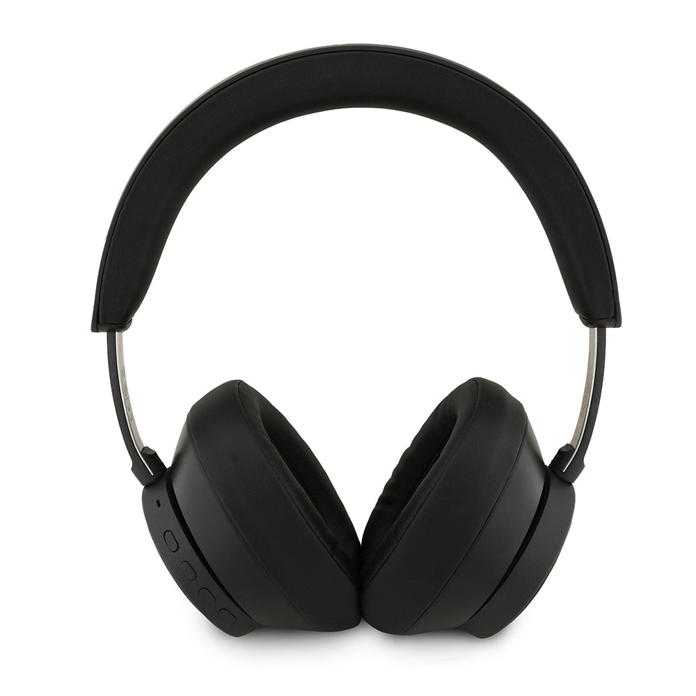 Guess Orjinal Lisanslı ENC Üçgen Logolu Saffiano Kulak Üstü Bluetooth Kulaklık