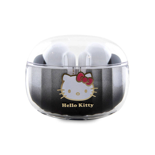 Hello Kitty Orjinal Lisanslı Renk Geçişli Tasarım Elektroplating Logolu TWS Bluetooth Kulaklık Mavi
