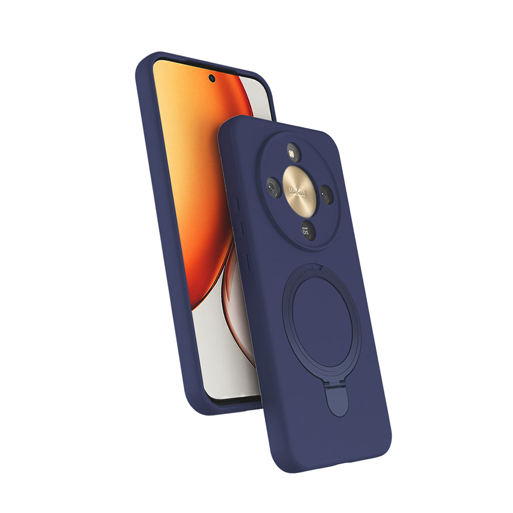 Honor X9D Kılıf M-safe Şarj Özellikli Standlı Zore Samara Kapak