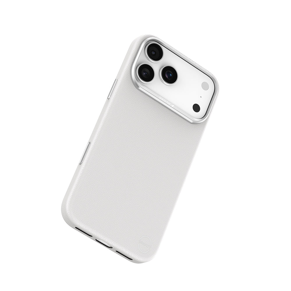 iPhone 17 Pro Kılıf M-Safe Şarj Özellikli Polimerik Deri Raptic Urban Nano Kapak Siyah