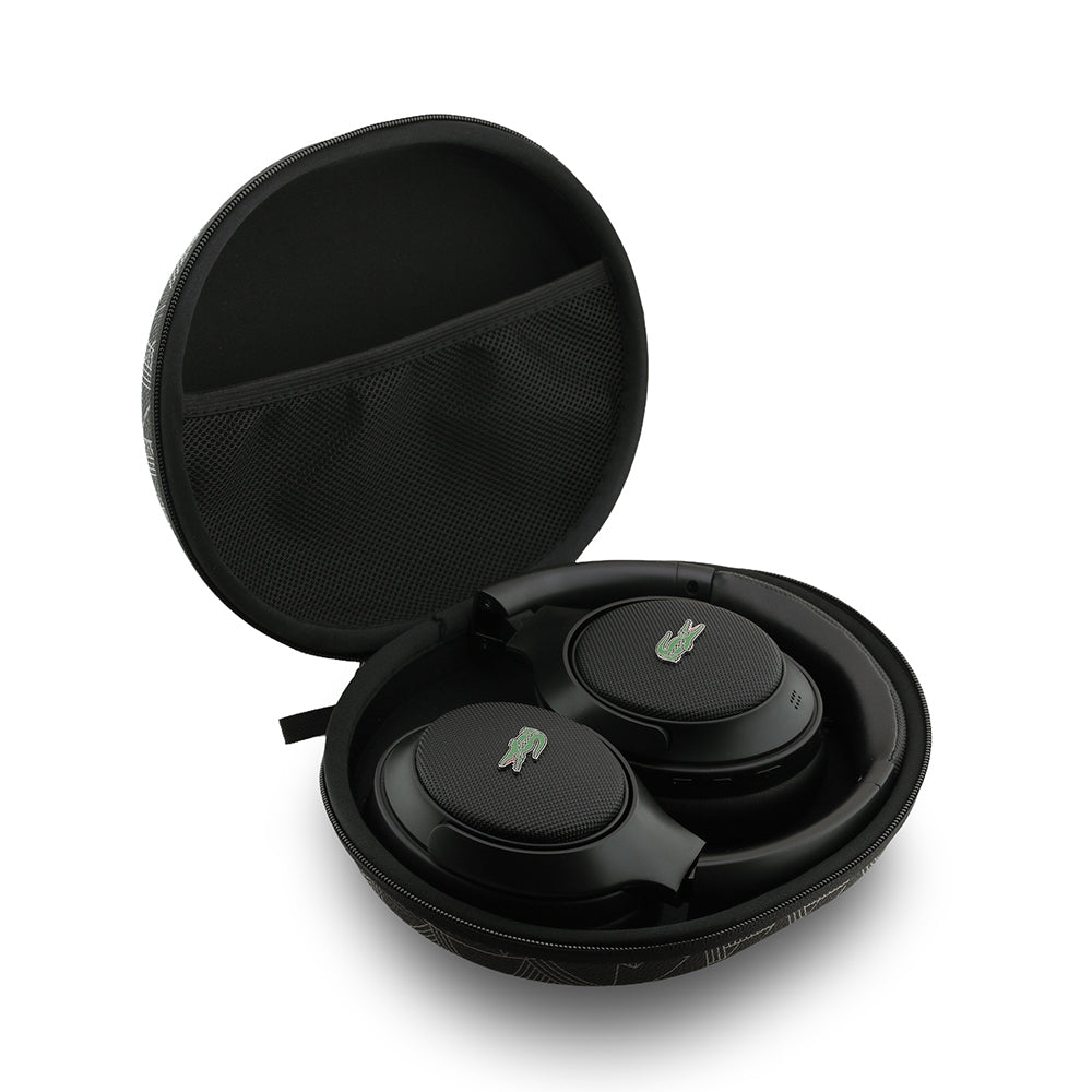Lacoste Orjinal Lisanslı LH01 ANC Taşıma Çantalı Katlanabilir Kulak Üstü Bluetooth Kulaklık v5.4