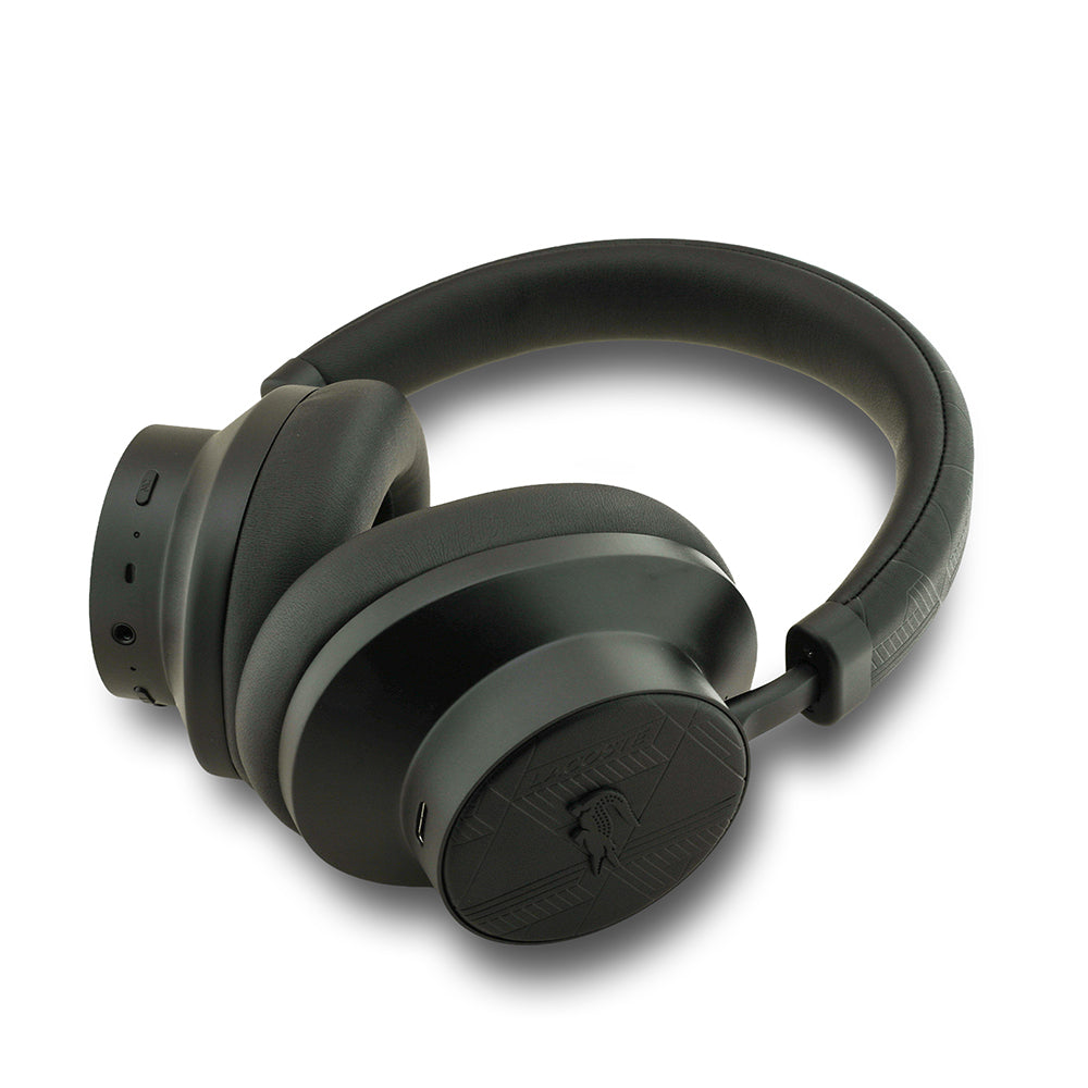 Lacoste Orjinal Lisanslı LH02 ANC Taşıma Çantalı Ayarlanabilir Kulak Üstü Bluetooth Kulaklık v5.4