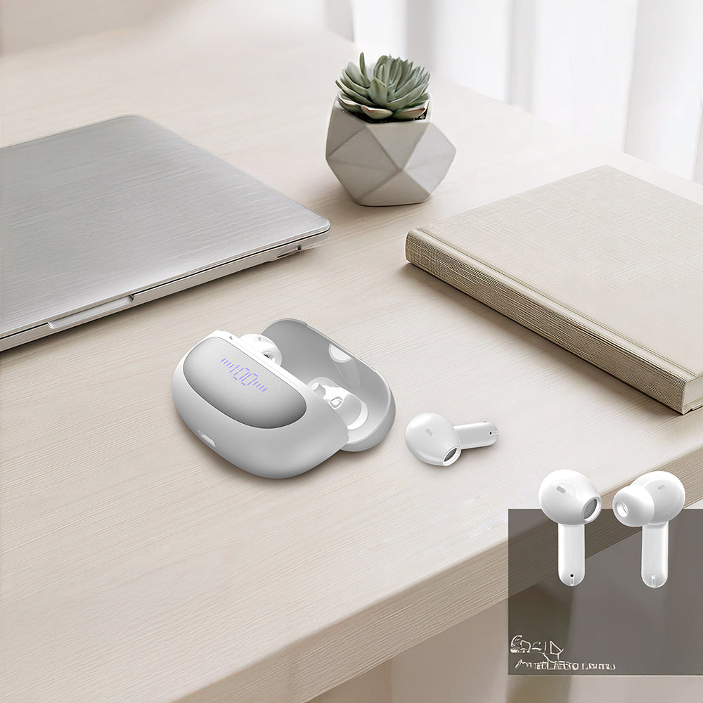 Lenyes Air 107 ANC/ENC Teknolojili 360 Derece Panaromik Ses Özellikli Kulak İçi Bluetooth Kulaklık v6.0