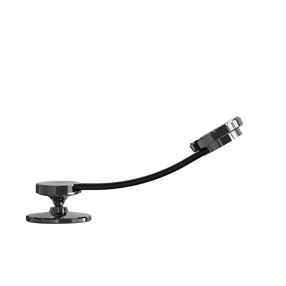 Lenyes CR171 Magnetik Magsafe Uyumlu Bükülebilen Eğimi ve Düz Zemin Araç Telefon Tutucu Siyah