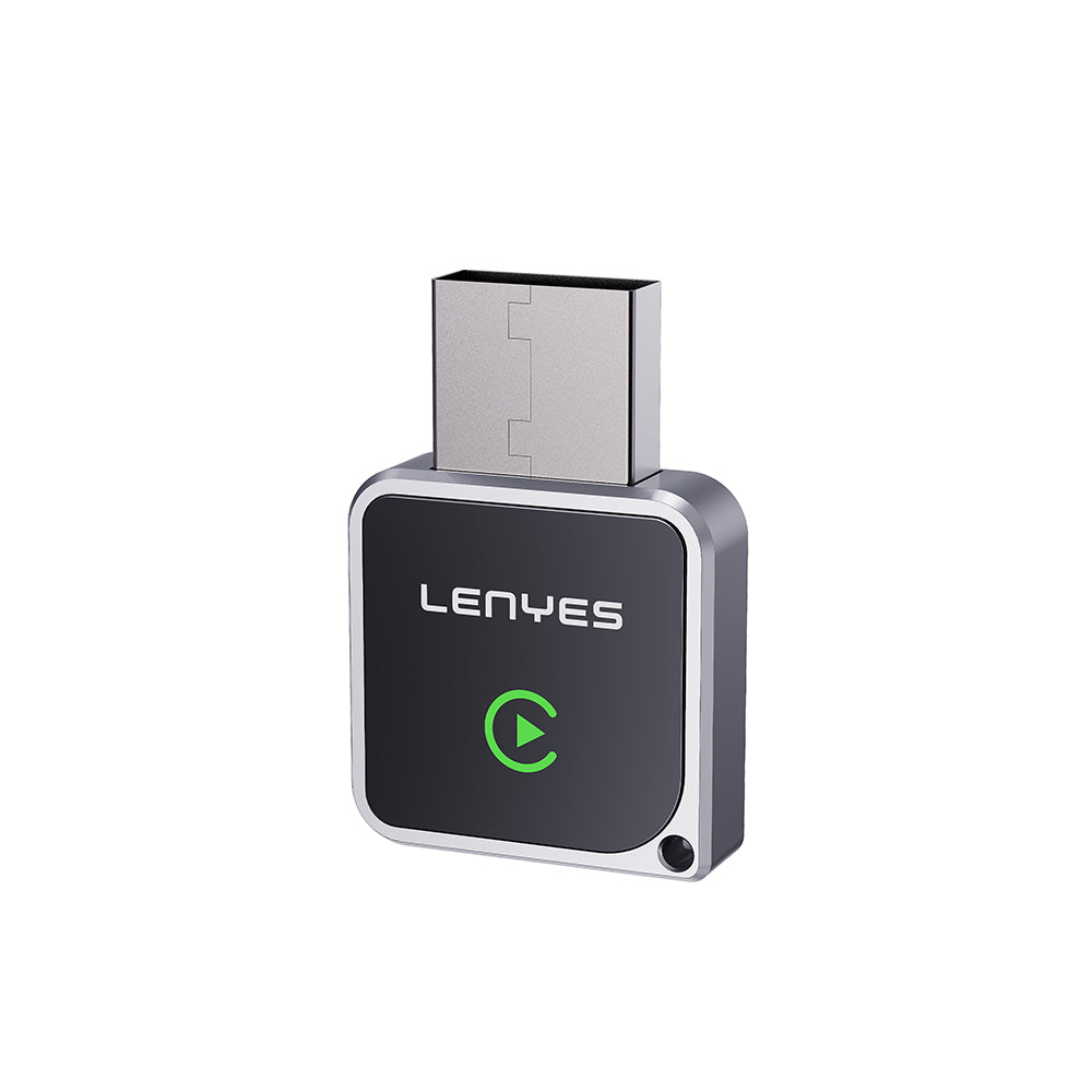 Lenyes LCP06 Android Auto Destekli CarPlay USB Bluetooth 5.3 Wireless Transmitter Adaptör