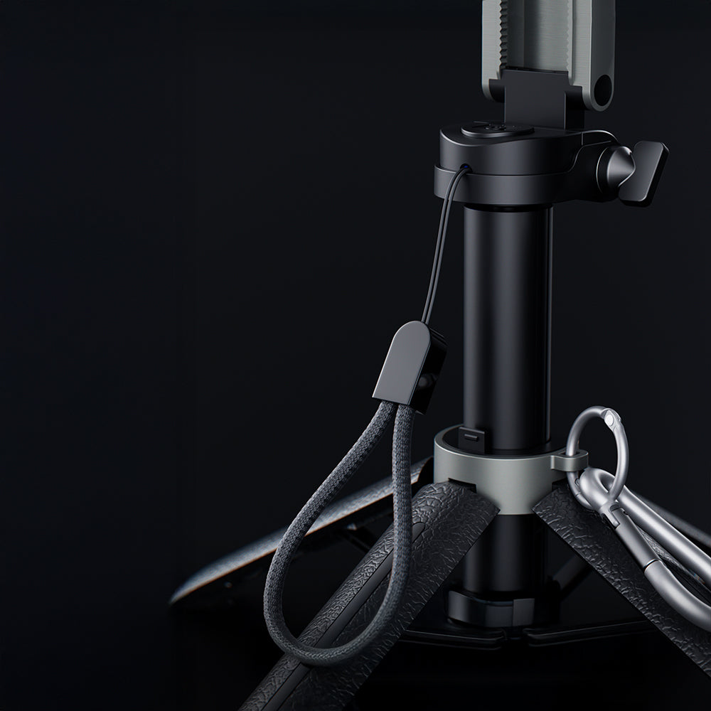 Lenyes LPH112 Dolgu Işıklı 360 Derece Dönebilen 3in1 Selfie Çubuğu ve Tripod