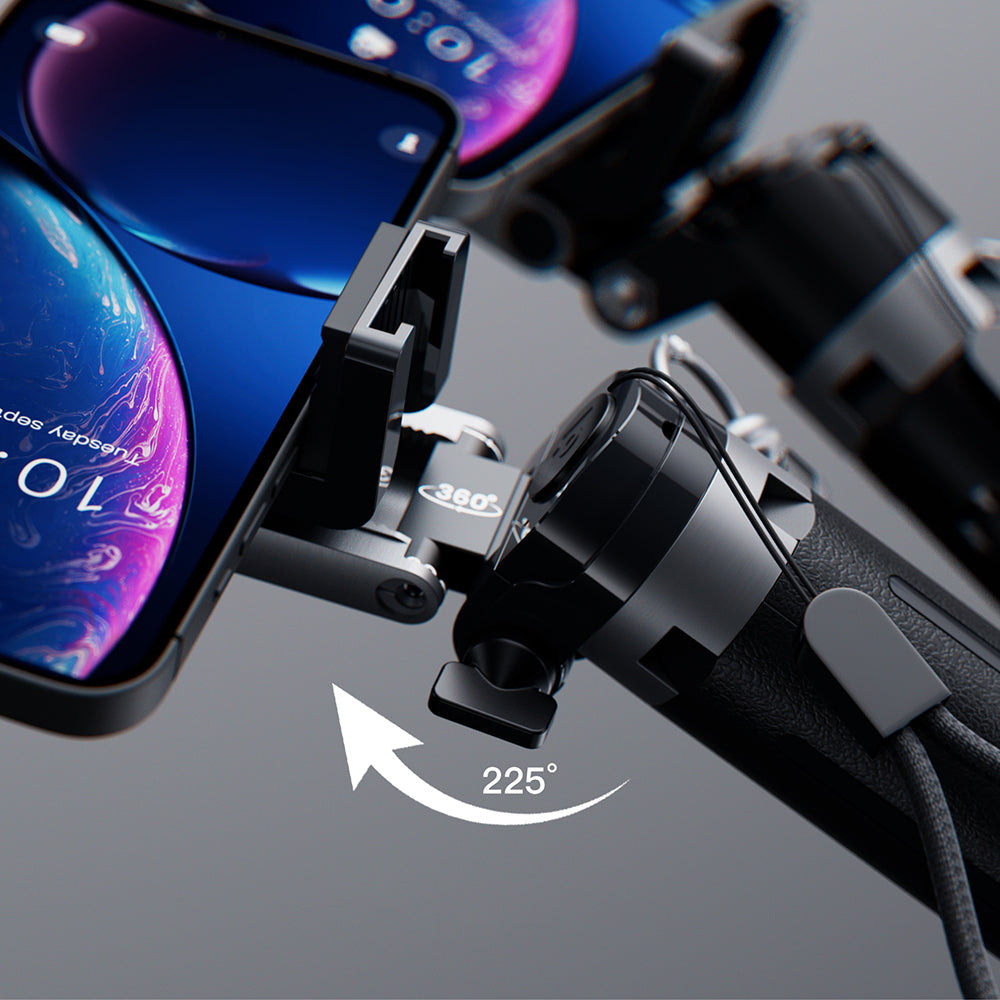 Lenyes LPH112 Dolgu Işıklı 360 Derece Dönebilen 3in1 Selfie Çubuğu ve Tripod