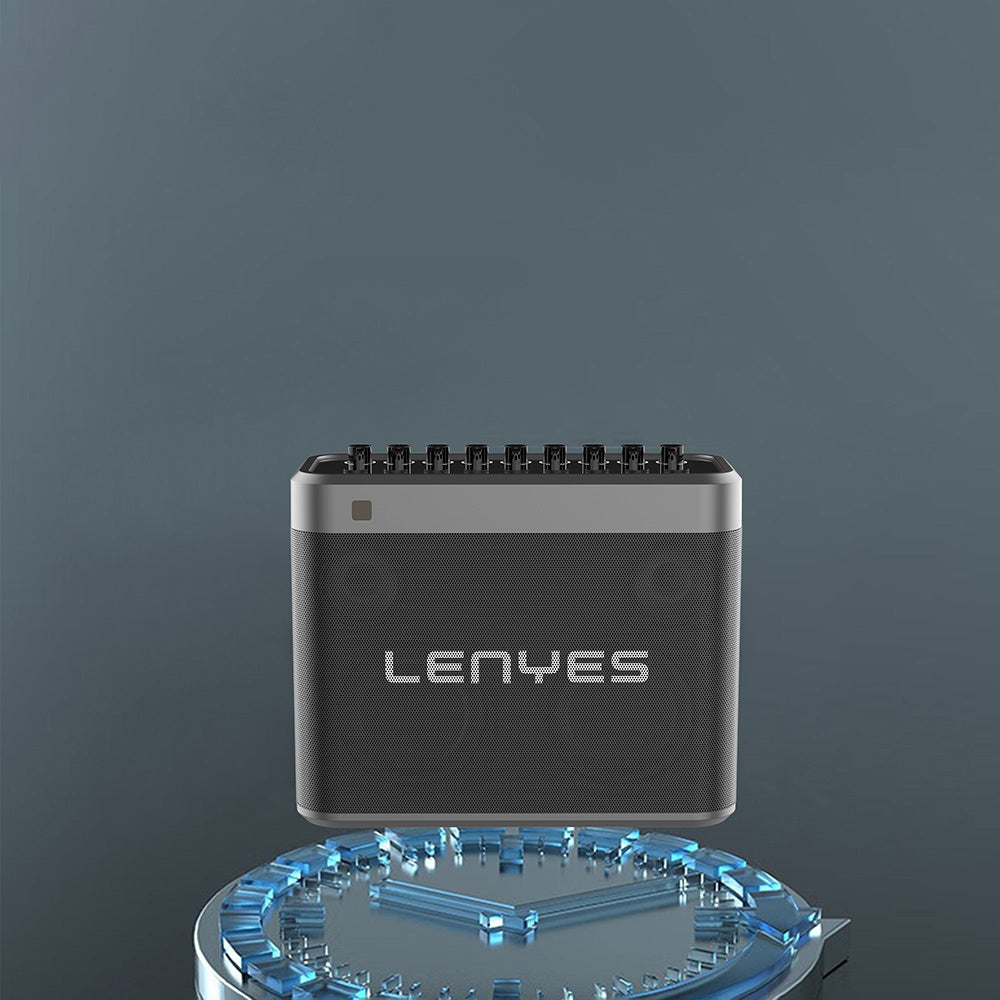 Lenyes S830 Mikrofonlu Çoklu Giriş TWS Karaoke Bluetooth Hoparlör v5.0 160W Siyah