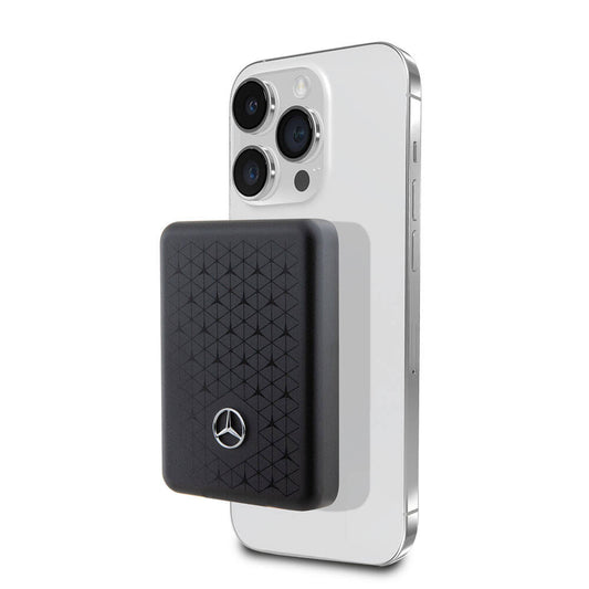 Mercedes Benz Led Işıklı Göstergeli M-safe Magnetik Orjinal Lisanslı Powerbank 5000 Mah