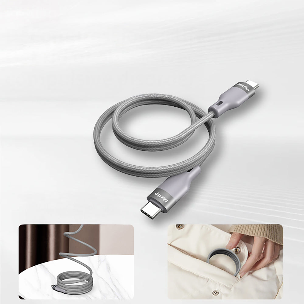Micflip A25 Type-C to Type-C PD Hızlı Şarj Özellikli Data ve Şarj Kablosu 240W 2M