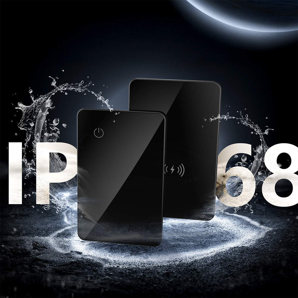 Micflip P045 Suya Dayanıklı iOS ve Android Cihazlar için Wireless Şarj Özellikli Akıllı Takip Kartı