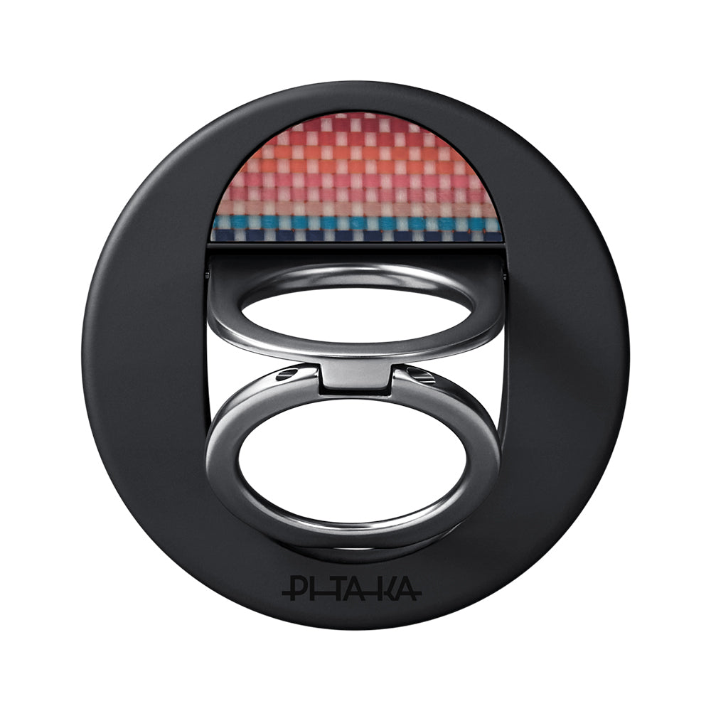 Pitaka Aramid Fiber California Dream Serisi MagEZ Grip 3 Sunset 2.0 Magnetik Ring Stand Telefon Tutucu