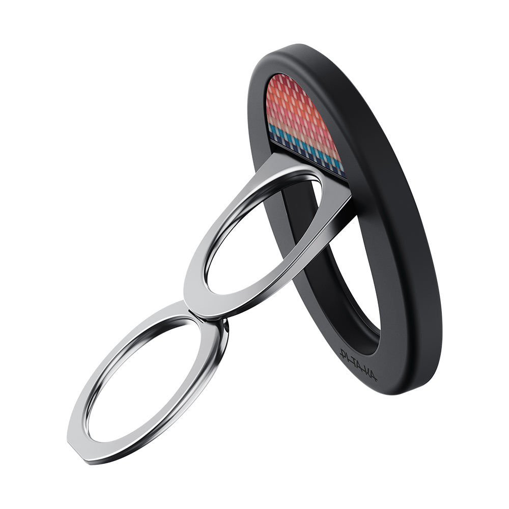 Pitaka Aramid Fiber California Dream Serisi MagEZ Grip 3 Sunset 2.0 Magnetik Ring Stand Telefon Tutucu