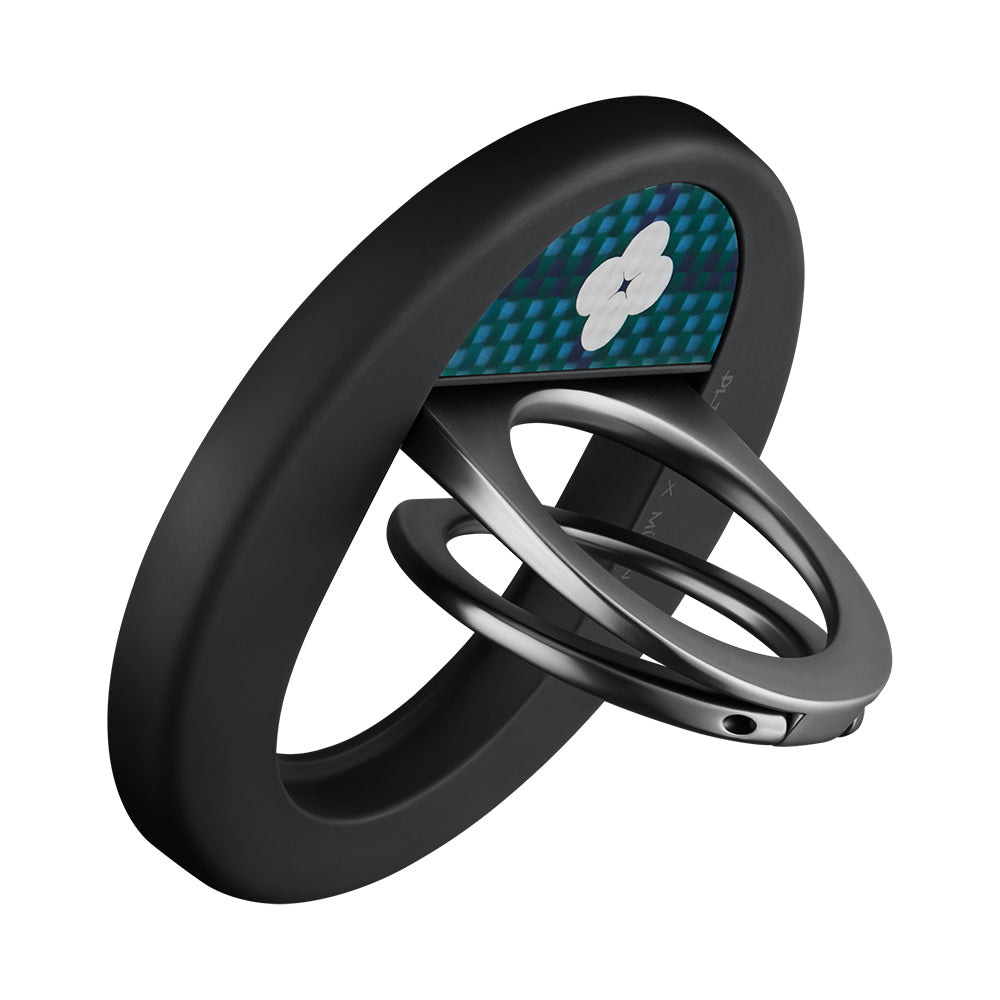 Pitaka Aramid Fiber Flora in Grid Serisi MagEZ Grip 3 Magnetik Ring Stand Telefon Tutucu