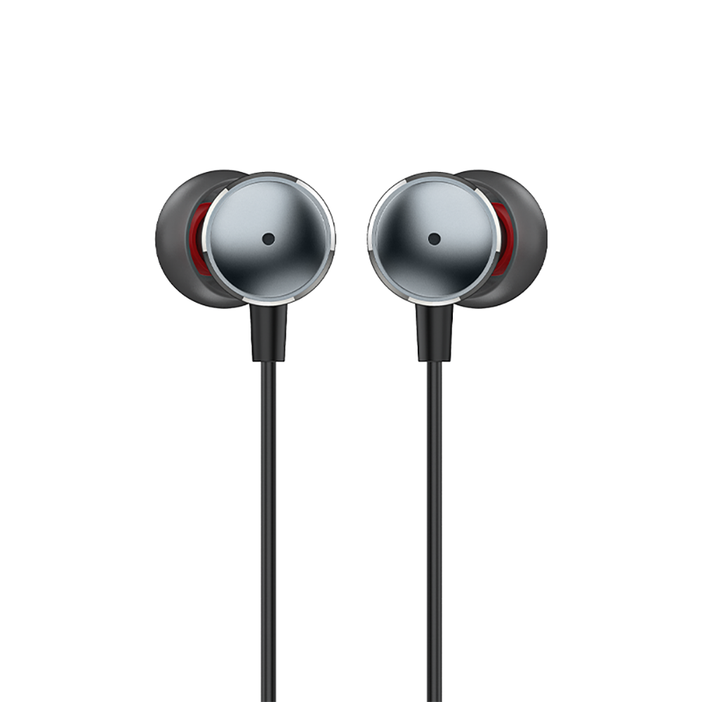 Recci REP-L37 Kulak İçi Profesyonel Ses Yalıtımı 3.5mm Kulaklık Gri