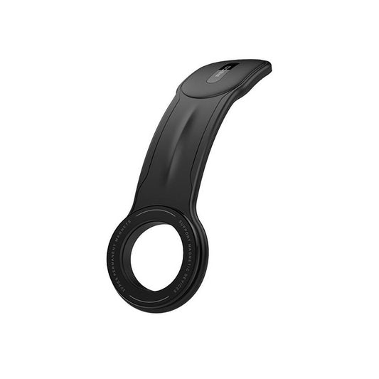 Recci RHO-C40 Magnetik Magsafe Uyumlu Bükülebilen Eğimli ve Düz Zemin Araç Telefon Tutucu Siyah