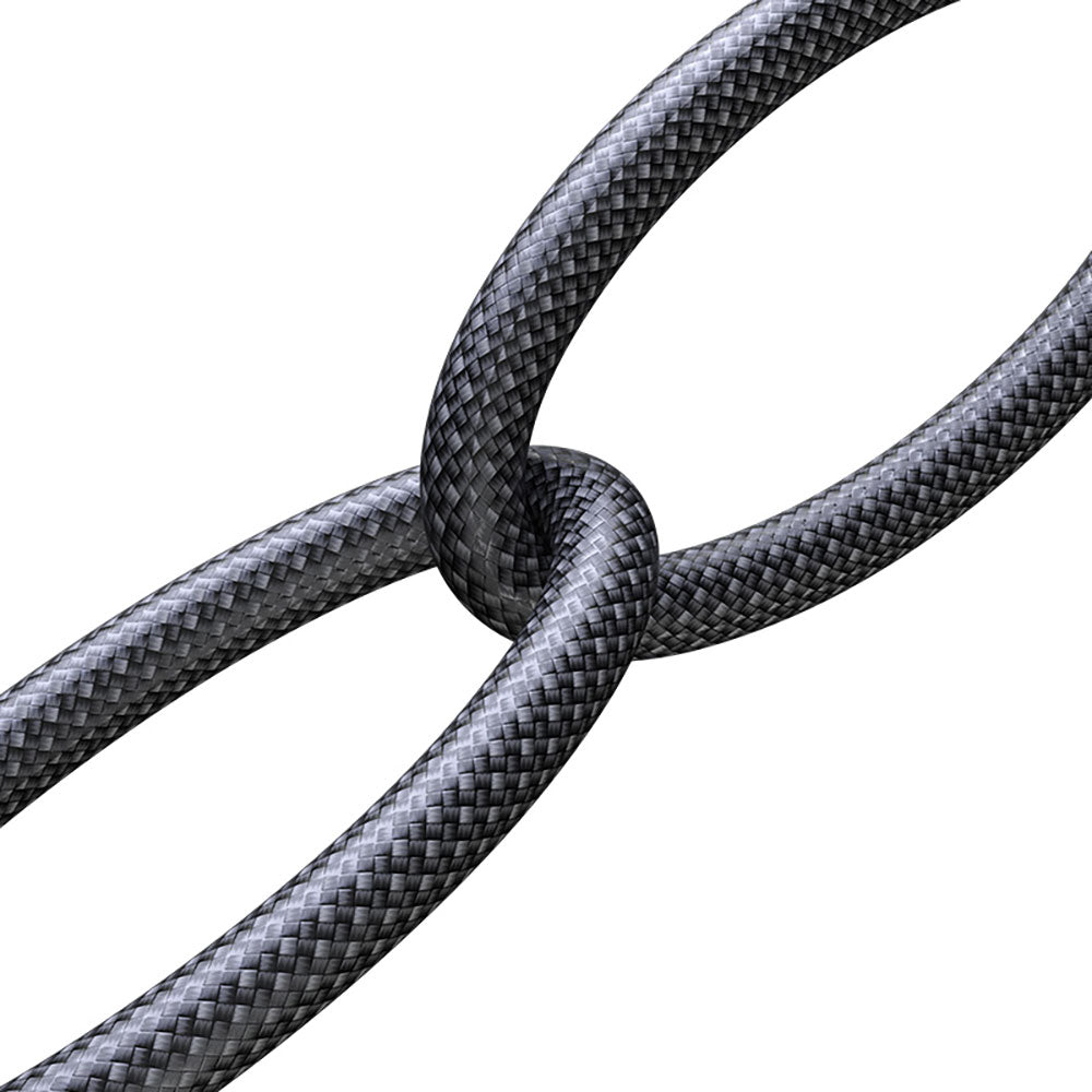 Recci RS12CC Warrior Serisi 100W Hızlı Şarj Özellikli Type-C To Type-C PD Kablo 2M Gri