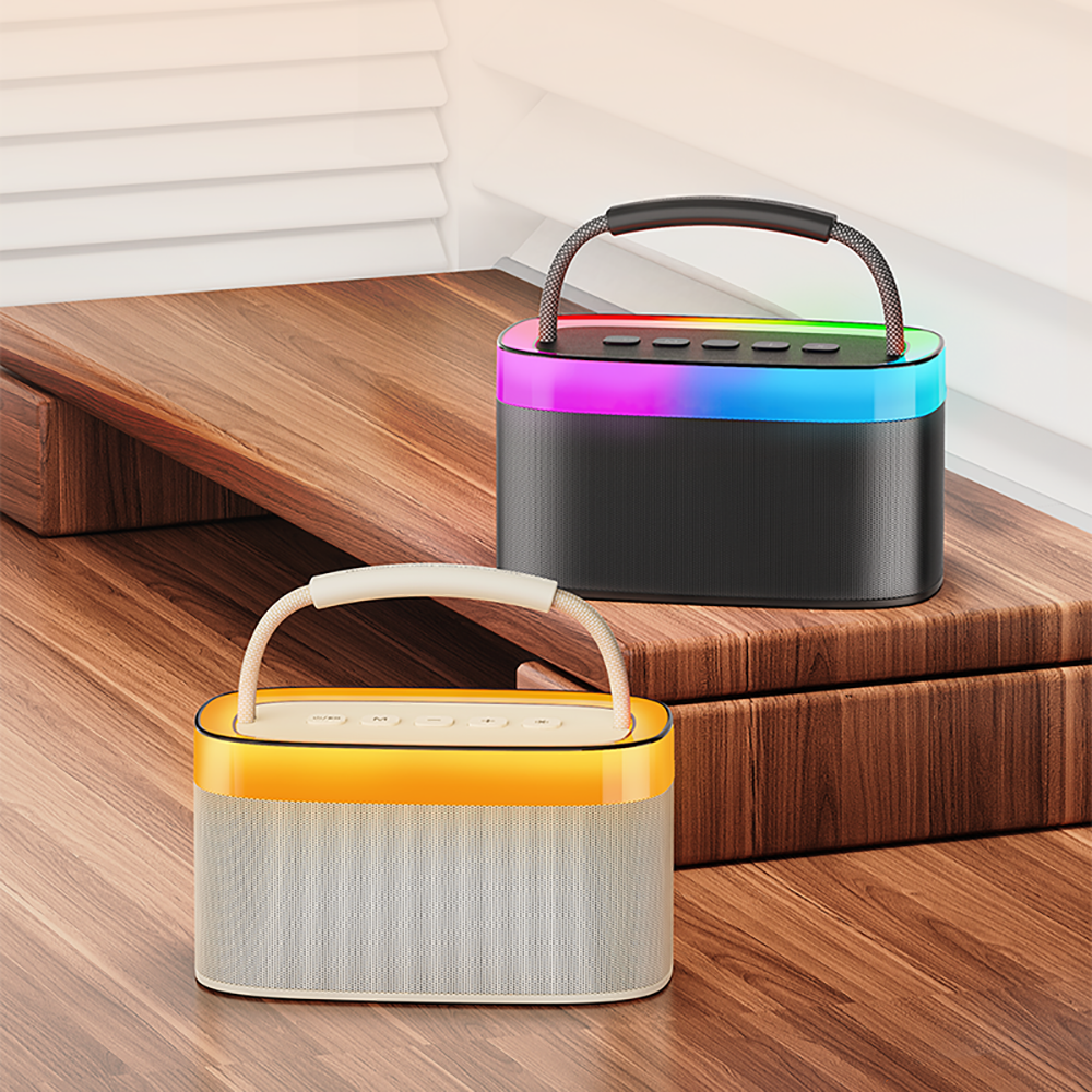 Recci RSK-W40 Phantom Serisi Taşınabilir Kablosuz Bluetooth Hoparlör Siyah