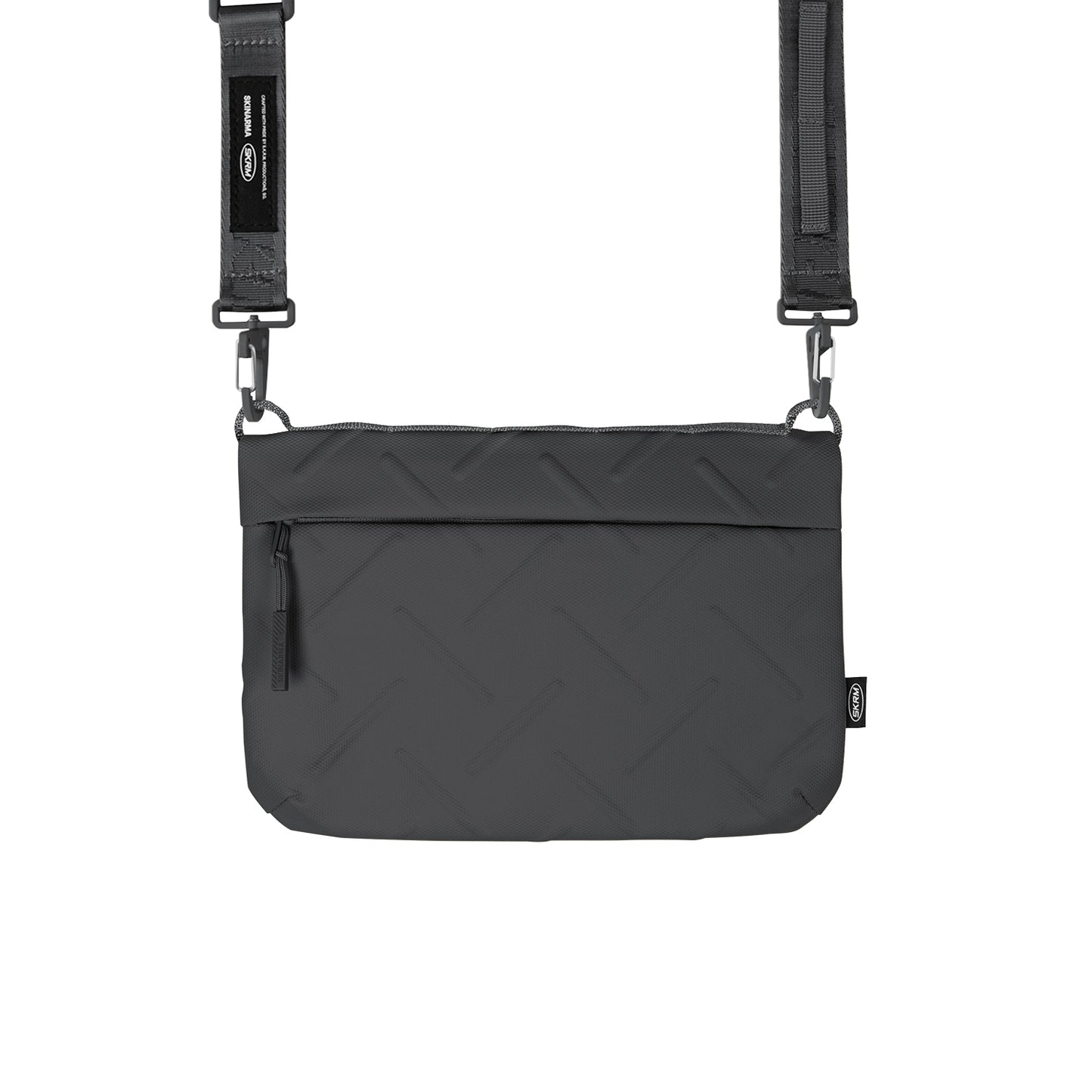 Skinarma Satchel Juno Desenli Naylon Scout Bilek Askı Kayışlı Aksesuar Çantası