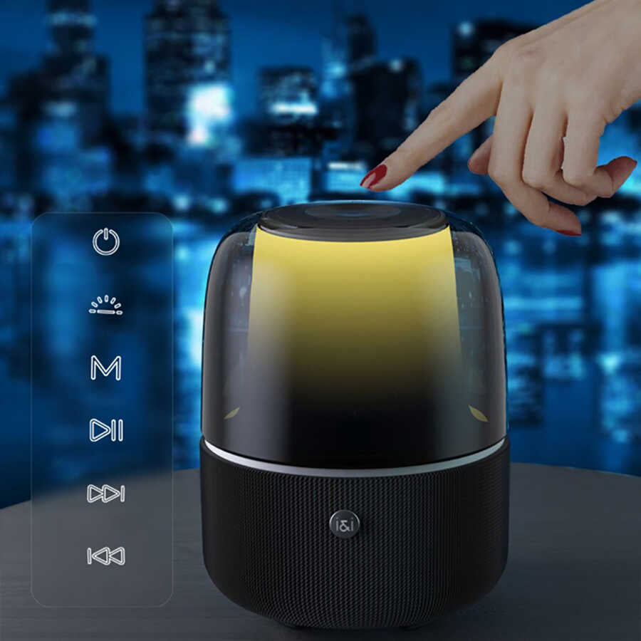 Soaiy SH77 Bluetooth Speaker Hoparlör Siyah