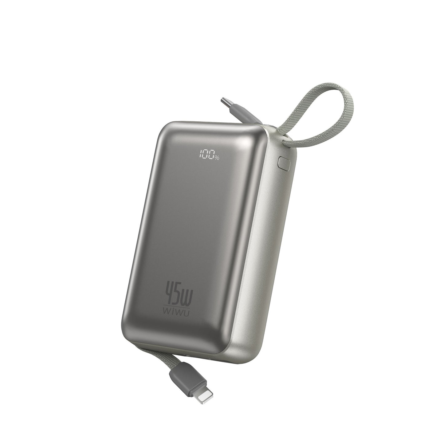 Wiwu AS-182 Galaxy Pro Max Serisi Type-C Lightning Çıkışlı Taşınabilir Powerbank PD 45W 20000mAh