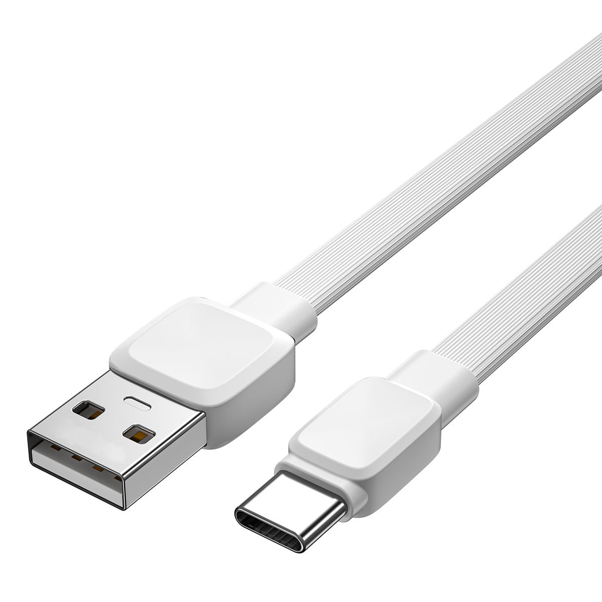 Wiwu Bravo Wİ-C003 Yassı Tasarım Type-C Usb Kablo 1M Siyah