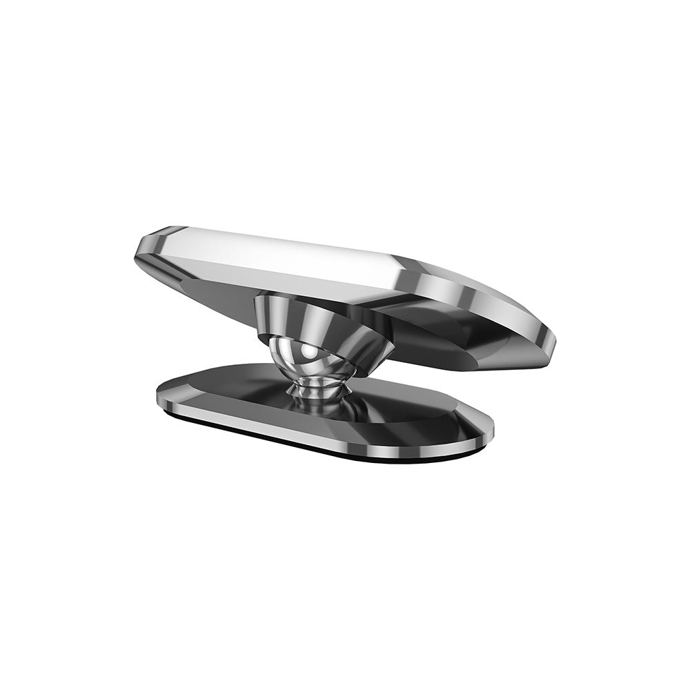 Wiwu CH002 360 Derece Dönebilen Magnetik Düz Zemin Versiyon Araç Telefon Tutucu Gri