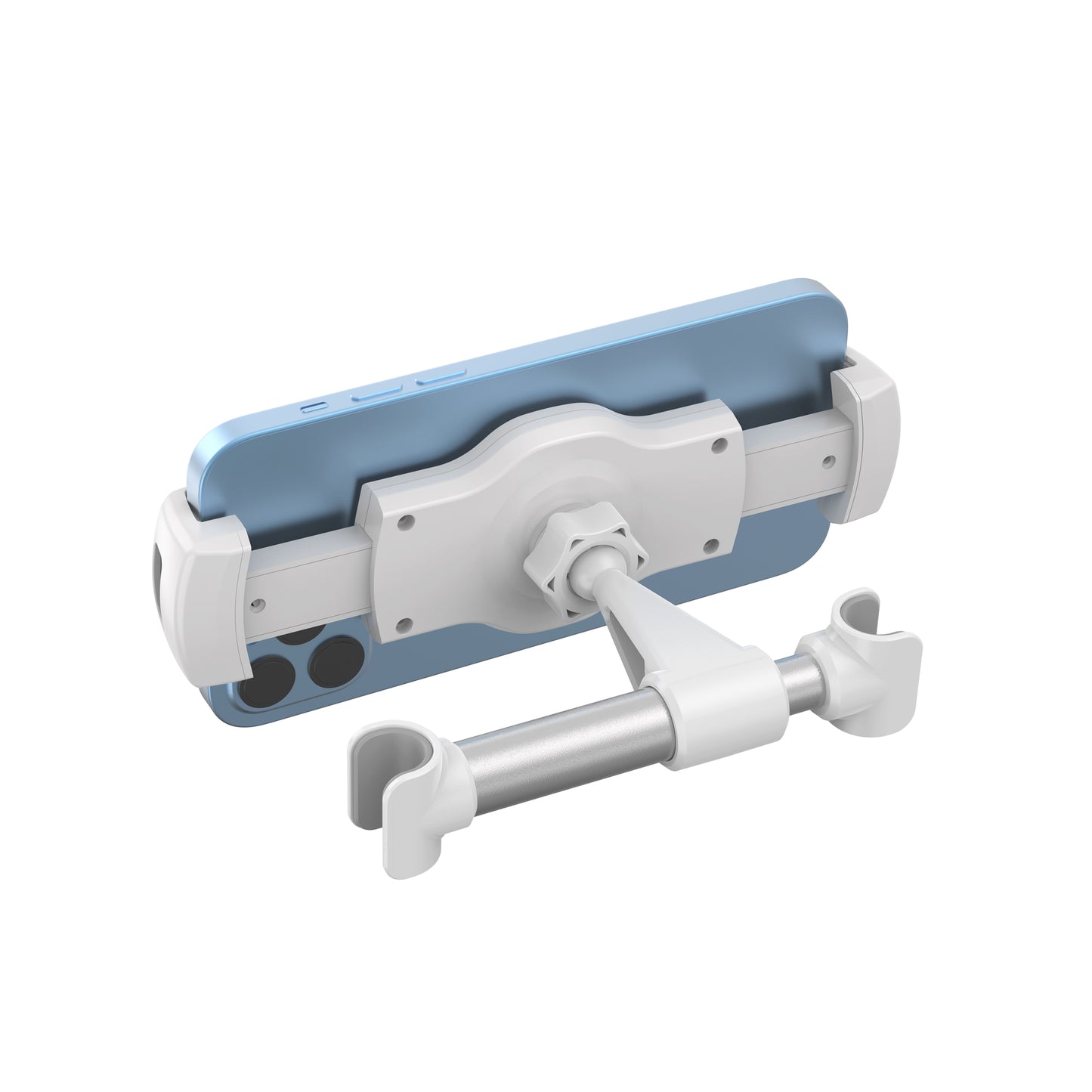 Wiwu CH017 Otomatik Mekanizmalı Arka Koltuk Araç Tablet Tutucu Beyaz