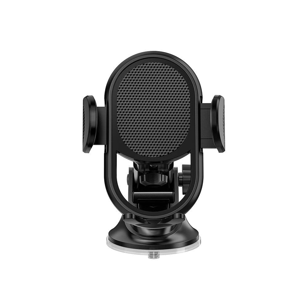 Wiwu CH044 Otomatik Mekanizmalı Uzatılabilir Vantuzlu Tasarım Araç Telefon Tutucu Siyah