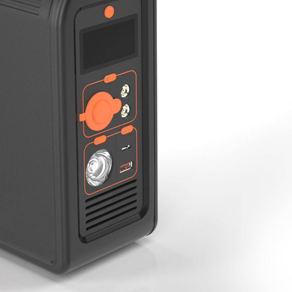 Wiwu JC-12 Dijital Ekran Lambalı Çoklu Priz ve Araç Şarj Portlu Taşınabilir Powerbank 300W 86400mAh Siyah