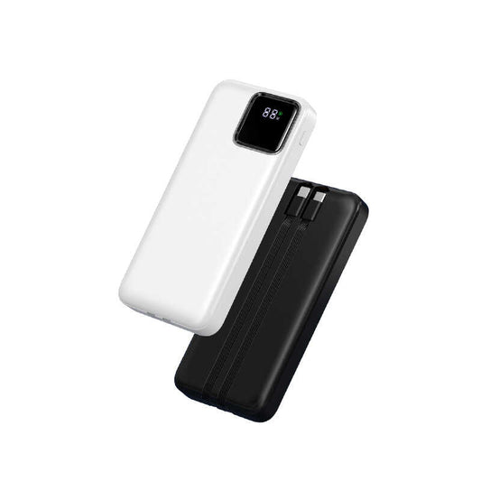 Wiwu JC-18 PD Hızlı Şarj Özellikli Led Göstergeli Powerbank 18W 10000mAh Beyaz