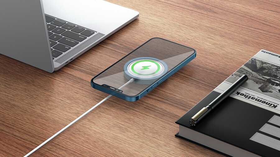 Wiwu MC-01 Magsafe Şarj Aleti Kılıfı Beyaz