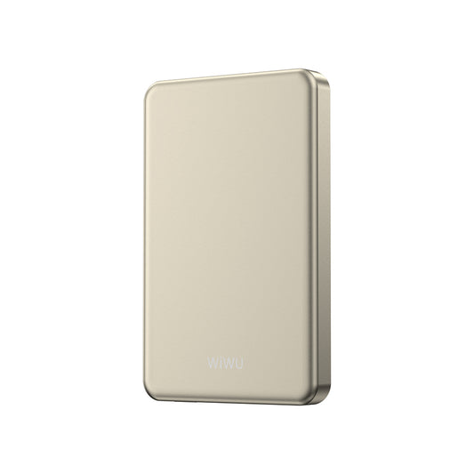 Wiwu P15 LED Işık Göstergeli Ultra İnce PD 20W Kablosuz Powerbank 5000mAh 15W
