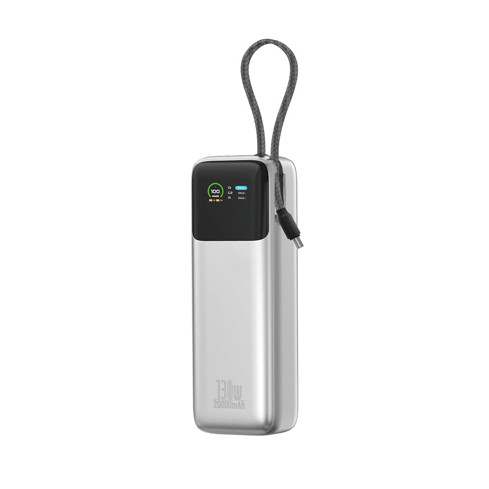 Wiwu PM-301 Power Mega Serisi Type-C Çıkışlı Taşınabilir Powerbank PD 130W 20000mAh