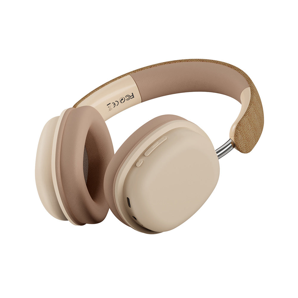 Wiwu TD-05 Elite Serisi Ayarlanabilir Katlanabilir Pure Bass Hi-Fi Kulak Üstü Bluetooth v5.3 Kulaklık Beyaz