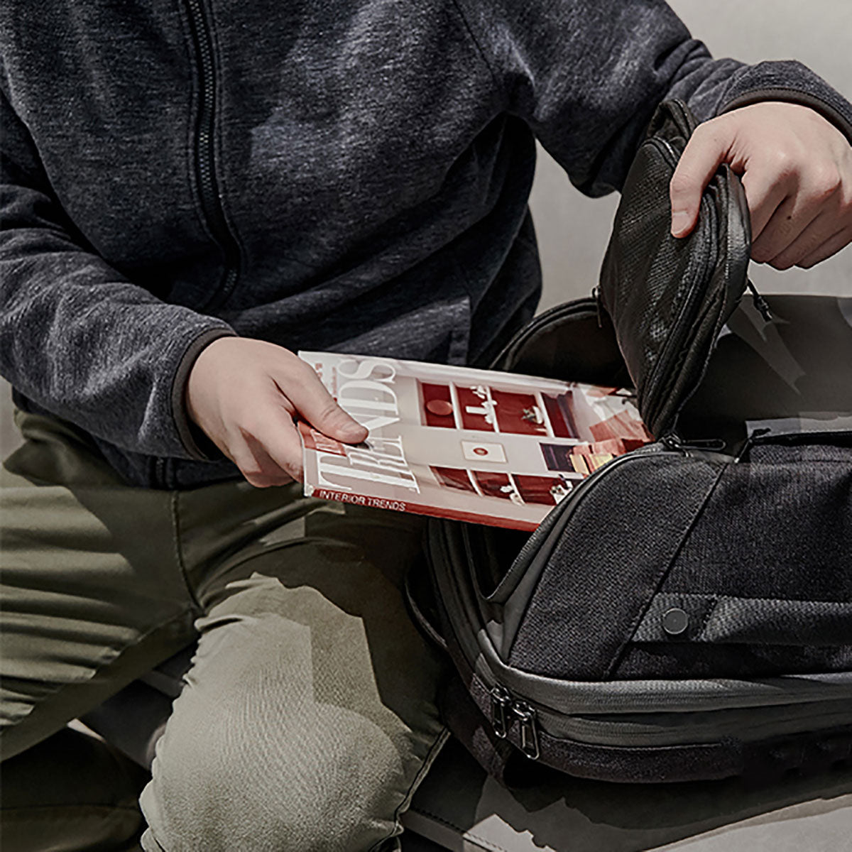 Wiwu Warriors Back Pack 21 Bölmeli 30 Litre Kapasiteli Su Geçirmez Sırt Çantası Siyah