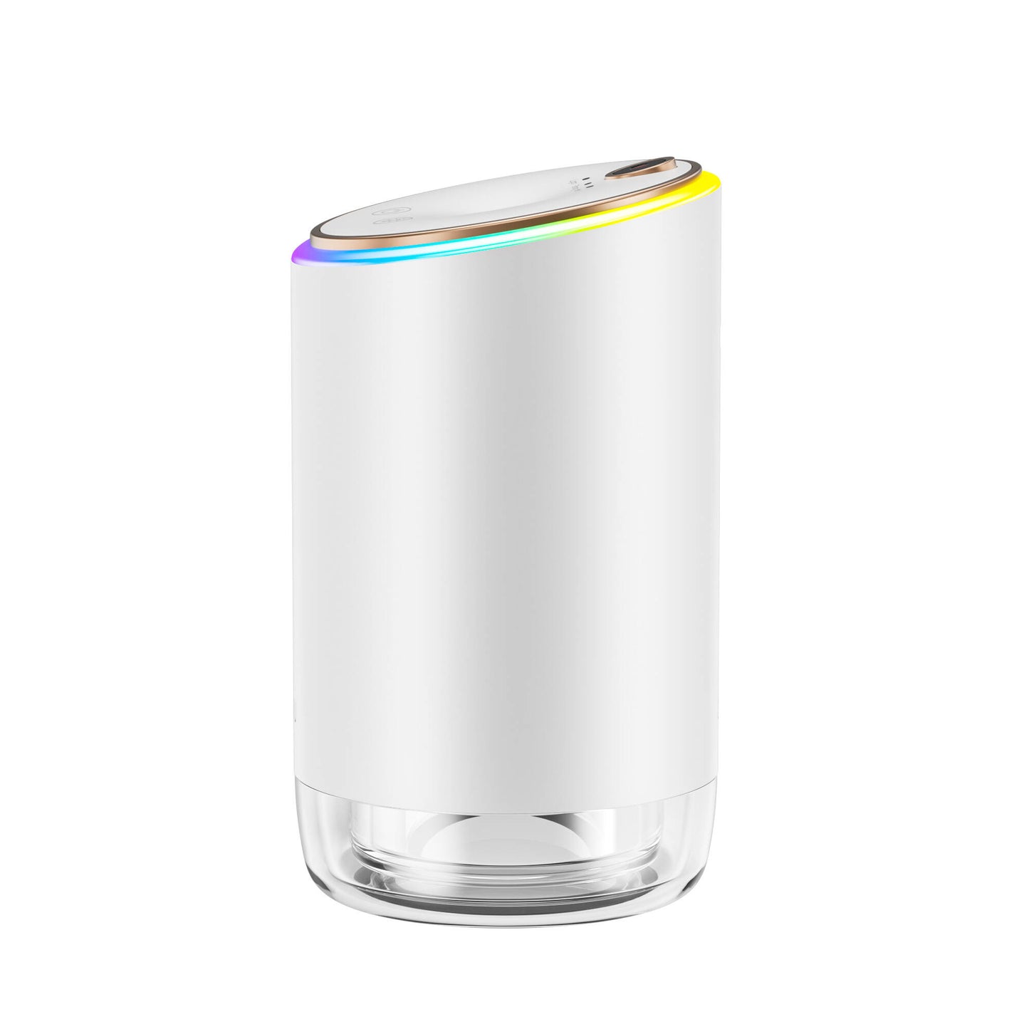 Wiwu Wi-AR003 Yıldızlı Ortam Aydınlatmalı RGB Işıklı Hava Nemlendirici ve Aromalı Araç Koku Difüzörü Beyaz