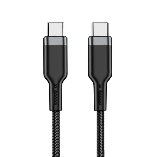 Wiwu Wi-C013 Platinum Serisi Type-C to Type-C Hızlı Şarj Özellikli Data ve Şarj Kablosu 60W 2M