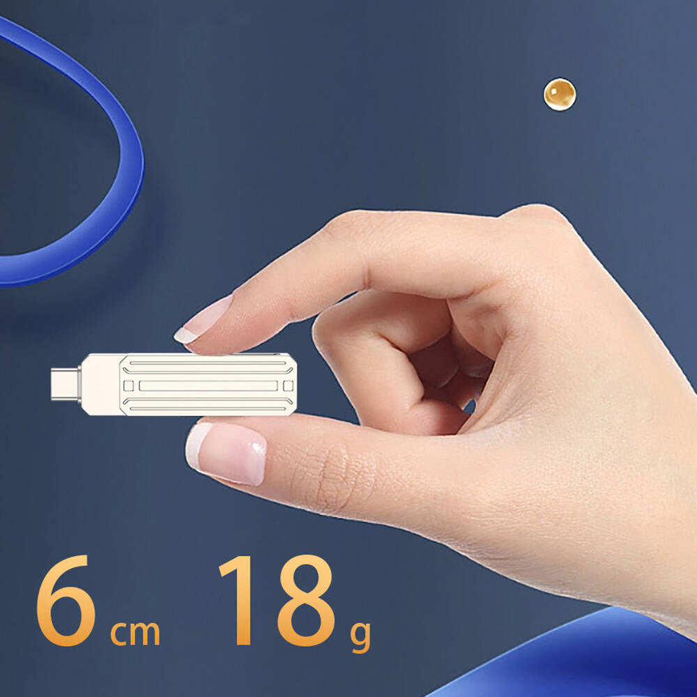 Wiwu Wi-FD001 3in1 USB3.2 Sürücü Disk USB-A + Lightning + Type-C OTG 128 GB Gümüş