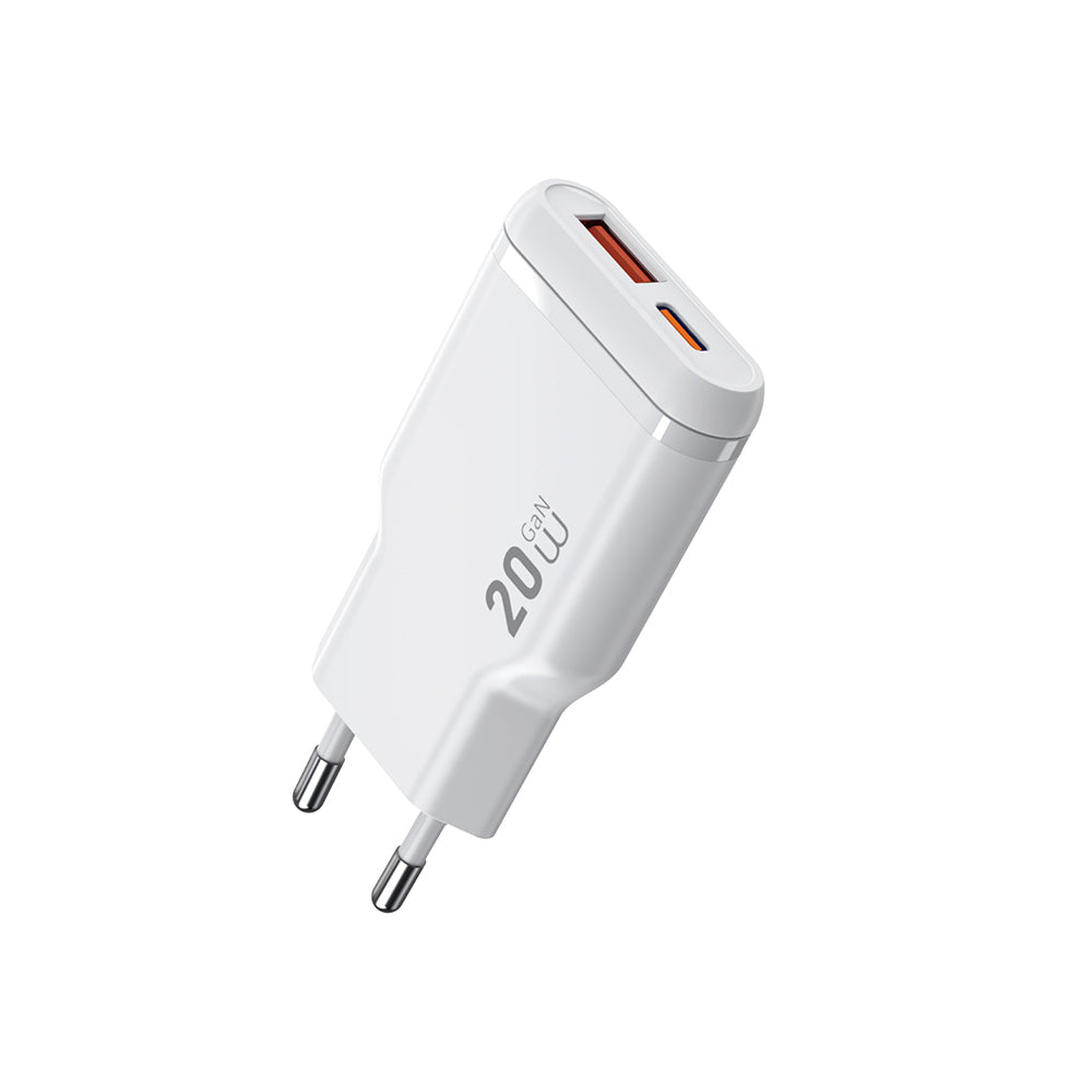 Wiwu Wi-G032 Essen Slim Serisi GaN Tech PD Hızlı Şarj Özellikli Şarj Başlığı 20W