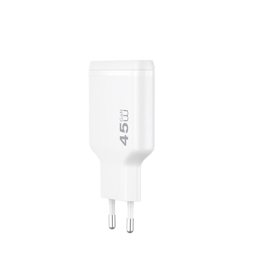 Wiwu Wi-G034 Essen Slim Serisi GaN Tech PD Hızlı Şarj Özellikli Şarj Başlığı 45W