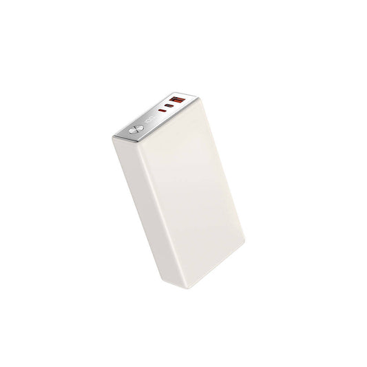 Wiwu Wi-P006 Rock LED Ekranlı Taşınabilir Powerbank PD 20W 20000mAh Beyaz