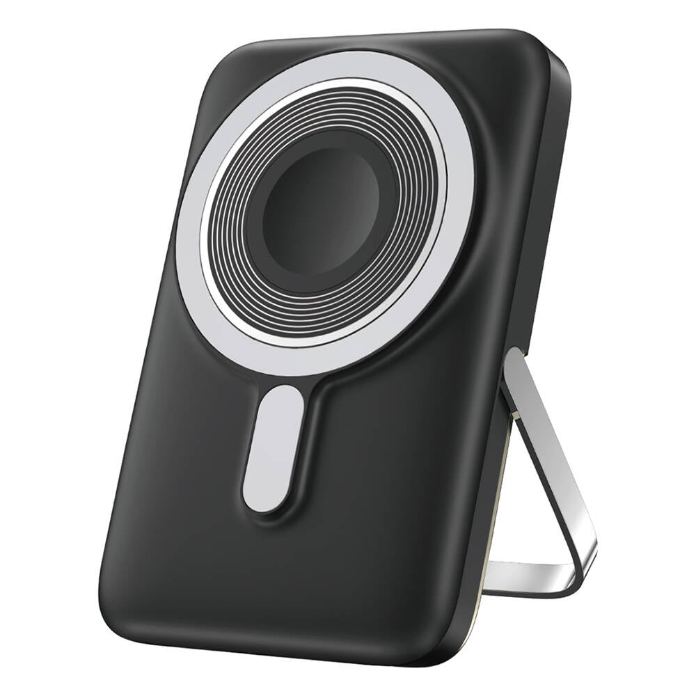 Wiwu Wi-P018 Elite Serisi Led Ekranlı Magsafe Powerbank Wireless 15W 10000mAh Siyah