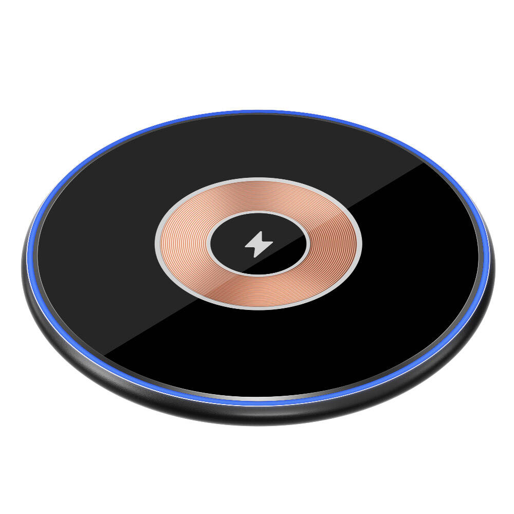 Wiwu Wi-W013 Quantus 15W Hızlı Şarj Özellikli Masaüstü Wireless Şarj Aleti Siyah