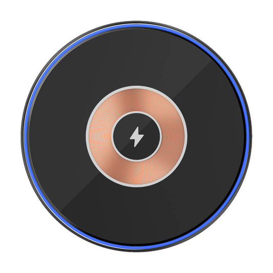 Wiwu Wi-W013 Quantus 15W Hızlı Şarj Özellikli Masaüstü Wireless Şarj Aleti Siyah